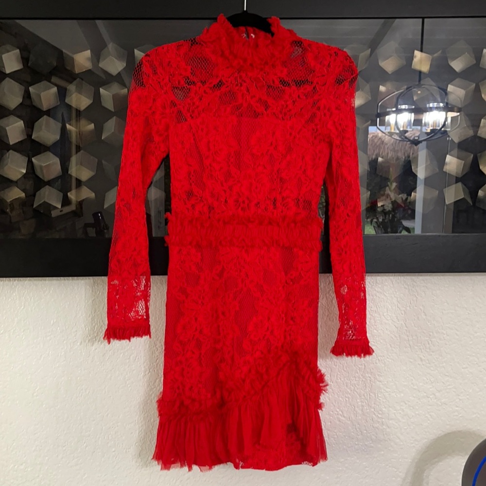 Red dress ! New !! Xs